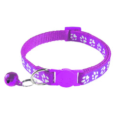 Collar con campana removible para detectar la presencia del gato.