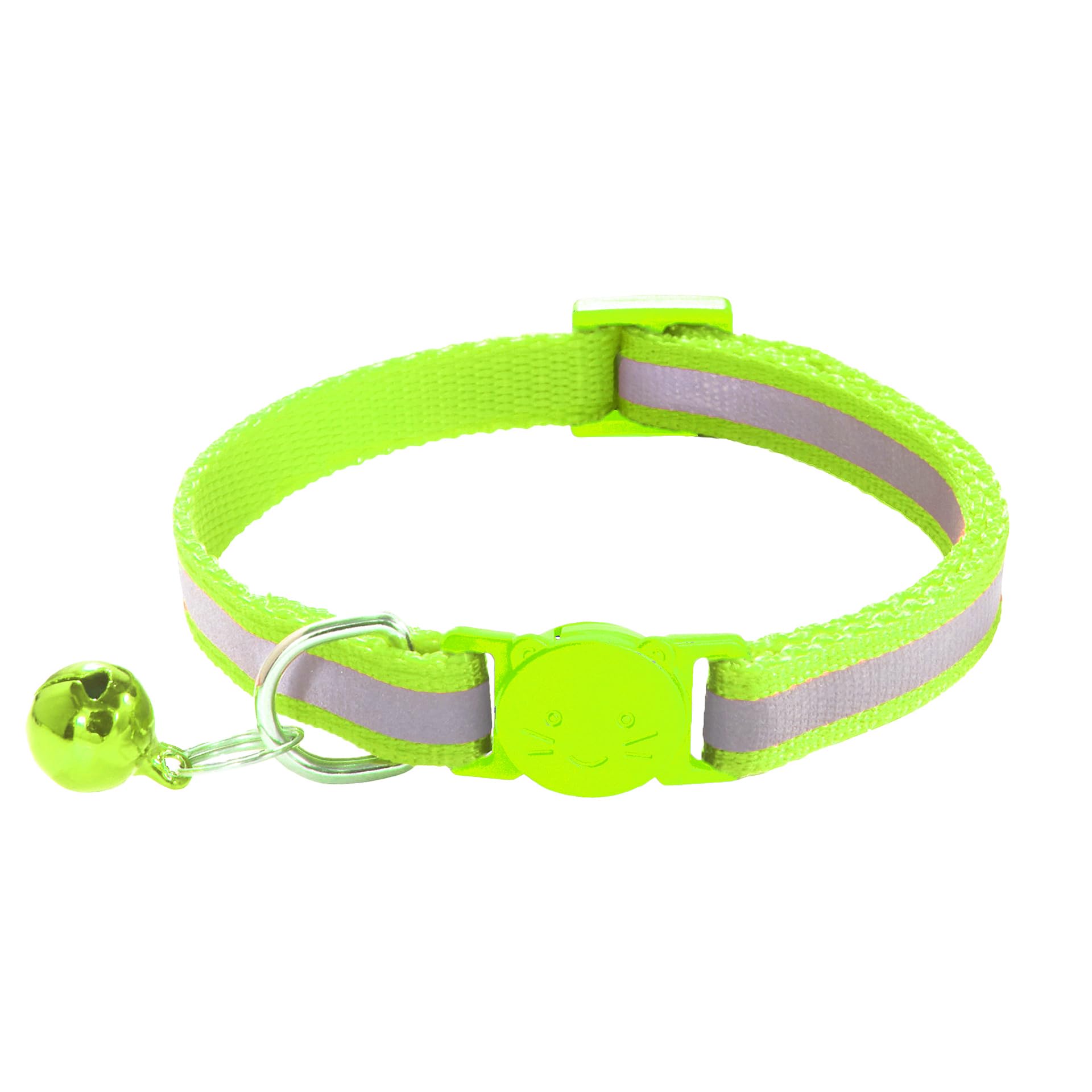 Collar Zulinlong hebilla con cara de gato para comodidad diaria.