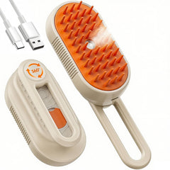Zupooko cepillo-vapor para mascotas, deslanado suave y cómodo