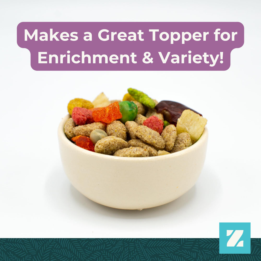 ZuPreem Pure Fun: ofrece variedad de sabores para estimular la alimentación diaria.