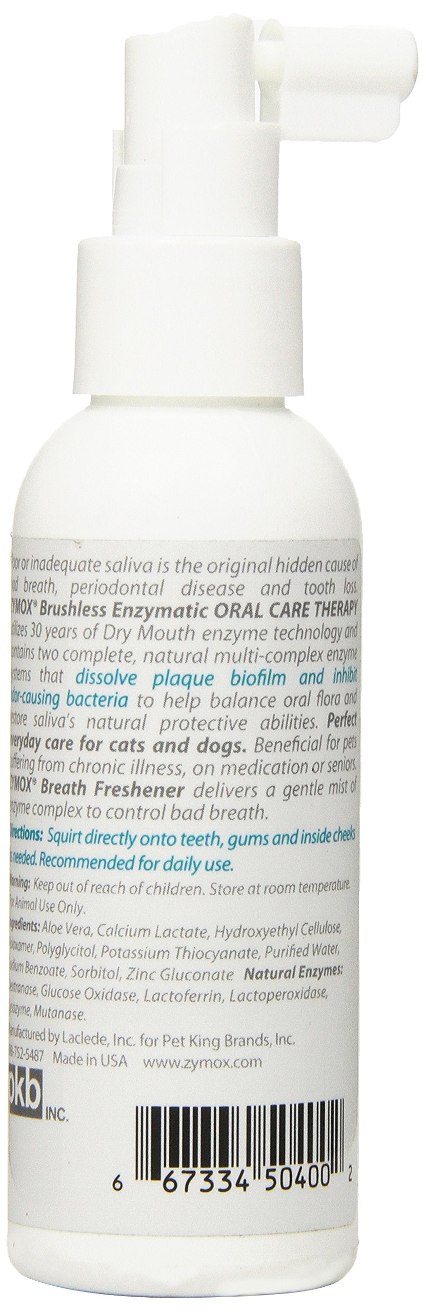 Zymox Oratene aplicación directa en dientes y encías