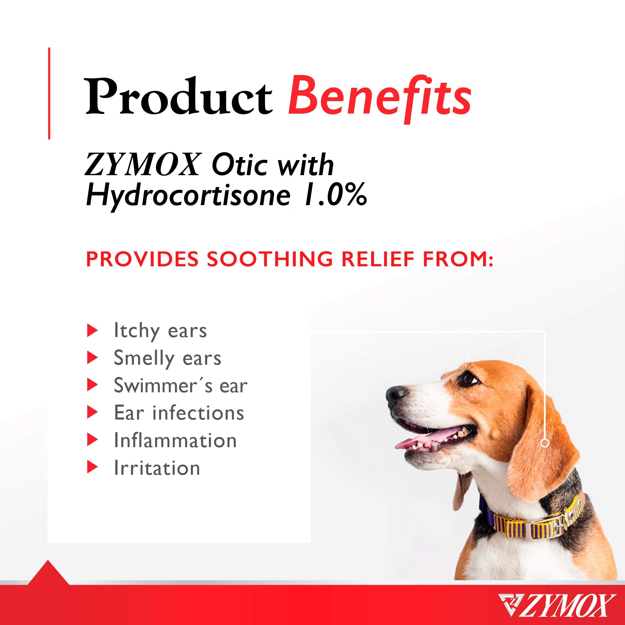 Zymox Otic: aplicador en uso, facilita la aplicación suave en las orejas