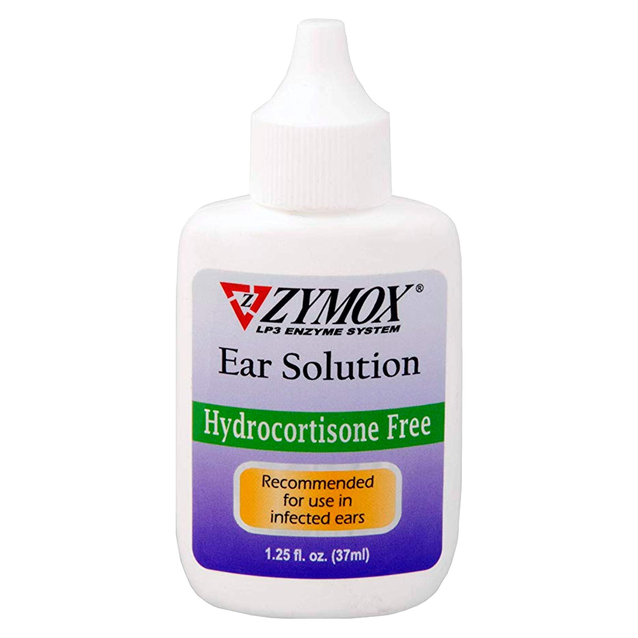 Zymox Otic, botella de gotas para confort diario de oídos de mascotas