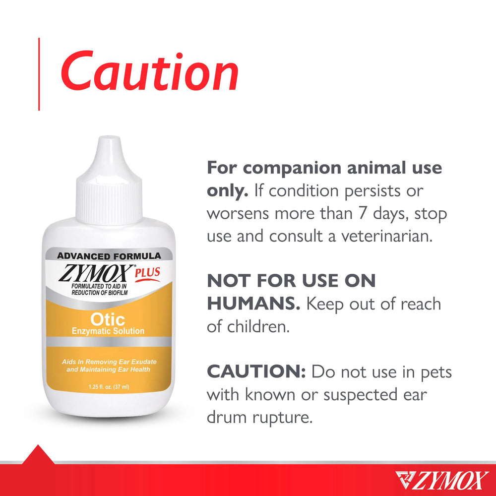 Zymox Otico Avanzado sin hidrocortisona, opción suave para oídos sensibles.