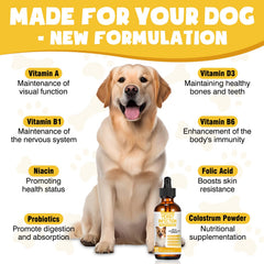 ZZTRMY fórmula natural con vitaminas y probióticos para salud general.